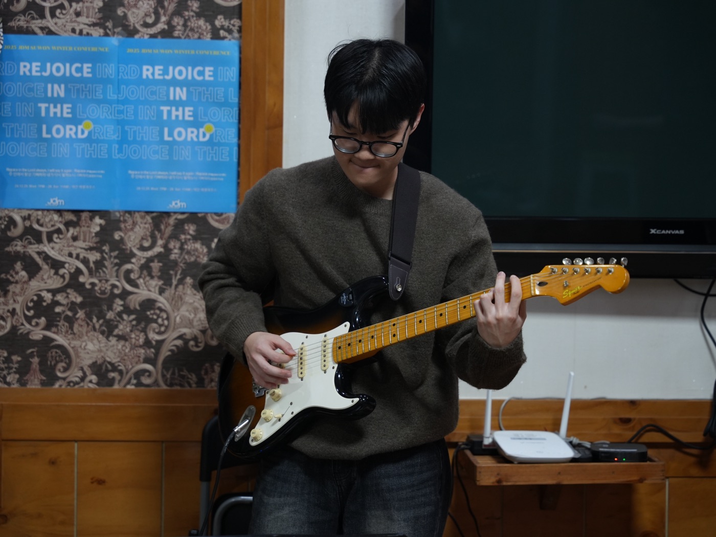 겨울집회 찬양 — Rejoice in the Lord
